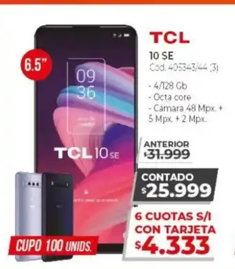 Naldo Lombardi TCL 10 SE 405343/44 (3) 6.5" oferta