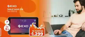 Naldo Lombardi EXO Tablet Wave 1716 405321 (2) 7" 1GB 16GB oferta