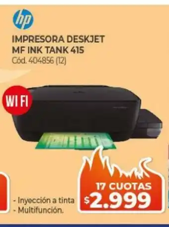 Naldo Lombardi Hp Impresora Deskjet MF Ink Tank 415 404856 (12) oferta