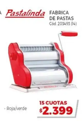 Naldo Lombardi Pastalinda Fabrica De Pastas 203493 (14) oferta