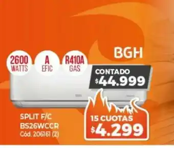 Naldo Lombardi BGH Split F/C BS26WCCR 206161 (2) oferta