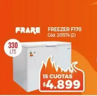 Naldo Lombardi Frare Freezer F170 330Lts oferta