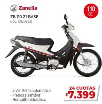 Naldo Lombardi Zanella ZB 110 21 Base oferta