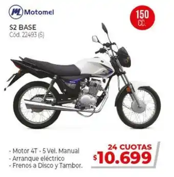 Naldo Lombardi Motomel 52 Base 150 cc oferta