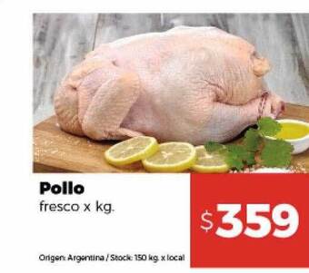 Disco Pollo oferta