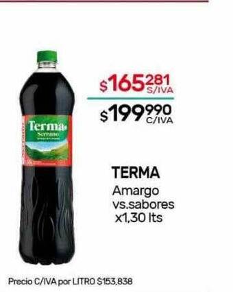 Terma amargo vs.sabores