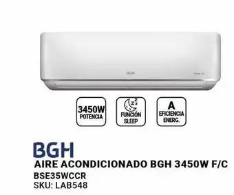 Bgh aire acondicionador bgh 3150w f c