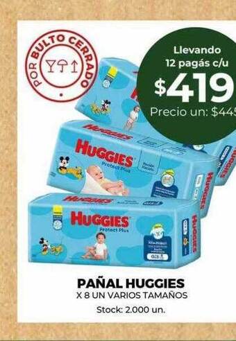 Super MAMI Pañal huggies oferta
