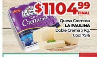 Diarco Queso Cremoso La Paulina oferta
