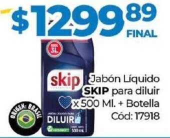 Diarco Jabón Líquido Skip Para diluir oferta