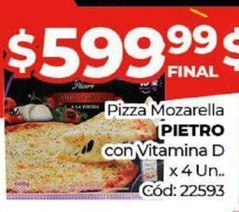 Diarco Pizza Mozzarella Pietro oferta