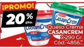 Diarco Queso Crema Casancrem oferta