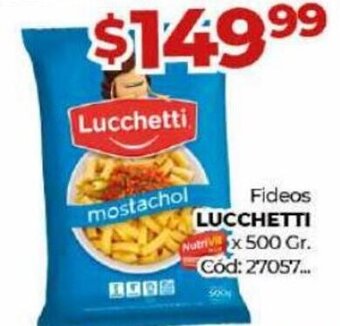 Diarco Fideos Lucchetti oferta