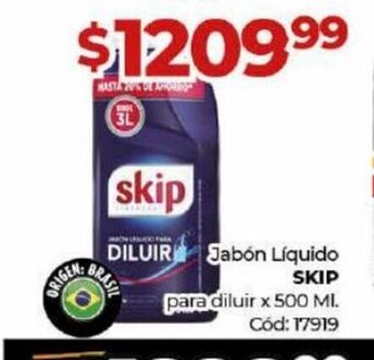 Diarco Jabón Líquido Skip Para diluir oferta