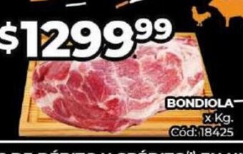 Diarco Bondiola x kg, oferta