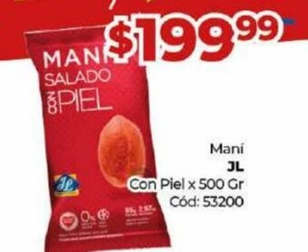 Diarco Maní JL oferta