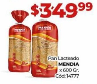 Diarco Pan Lacteado Mendia oferta