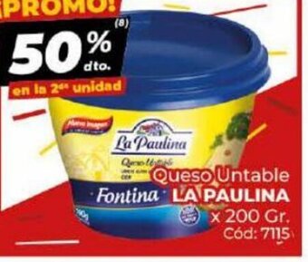 Diarco Queso Untable La Paulina oferta