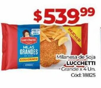Diarco Milanesa De Soja Lucchetti oferta