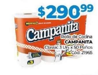 Diarco Rollo De Cocina Campanita oferta