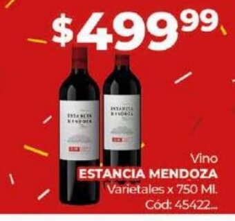 Diarco Vino Estancia Mendoza oferta