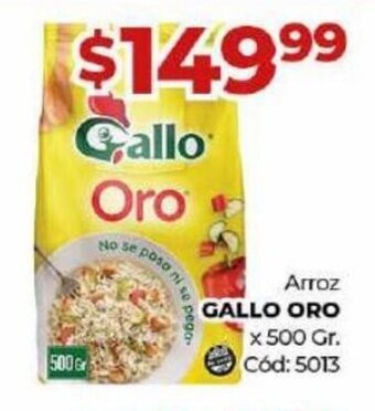 Diarco Arroz Gallo Oro oferta