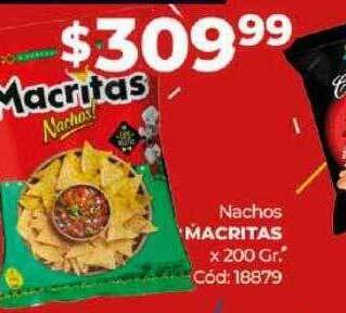 Diarco Nachos macritas oferta
