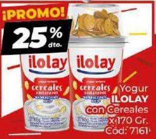 Diarco Yogur ilolay con cereales oferta