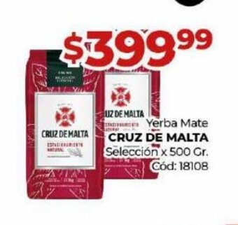 Diarco Yerba Mate Cruz De Malta oferta