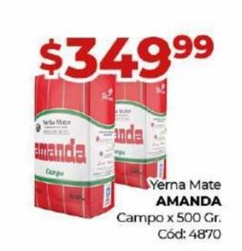 Diarco Yerba Mate Amanda oferta