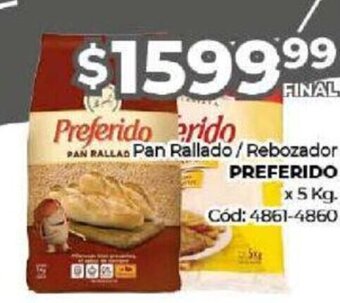 Diarco Pan Rallado / Rebozador Preferido oferta