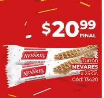 Diarco Turrón Nevares oferta