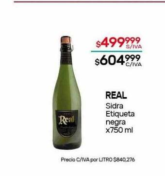 Nini Mayorista Real sidra etiqueta negra oferta