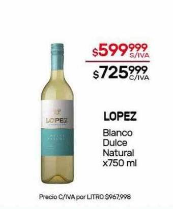 Nini Mayorista Lopez blanco dulce natural oferta
