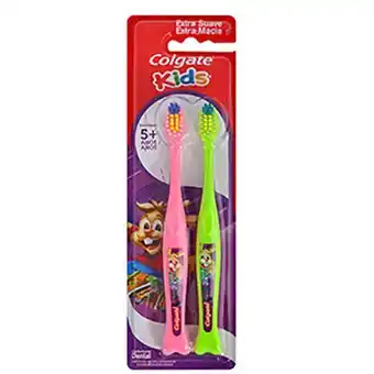 El Abastecedor Colgate cepillo dental kids +5añ. x2u oferta