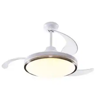 Frávega Ventilador de techo peabody pe-vtra420b blanco oferta