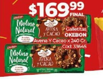 Diarco Galletitas Okebon oferta