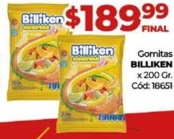 Diarco Gomitas Billiken oferta