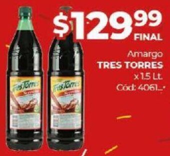 Diarco Amargo Tres Torres oferta