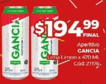 Diarco Aperitivo Gancia oferta