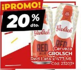 Diarco Cerveza Grolsch oferta