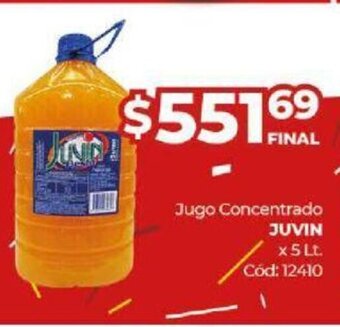 Diarco Jugo Concentrado Juvin oferta