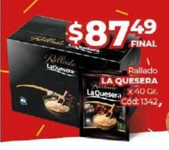 Diarco Rallado La Quesera oferta