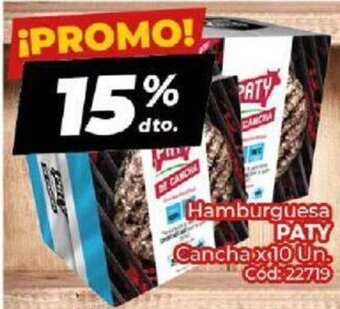 Diarco Hamburguesa Paty oferta