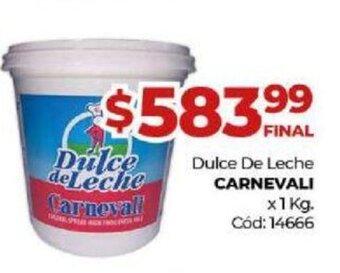 Diarco Dulce de Leche Carnevali oferta