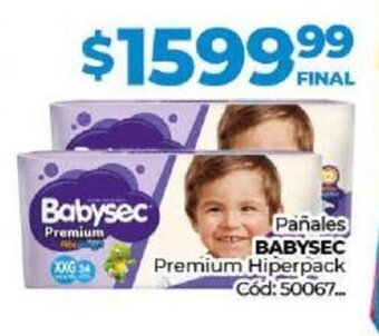 Diarco Pañales Babysec oferta
