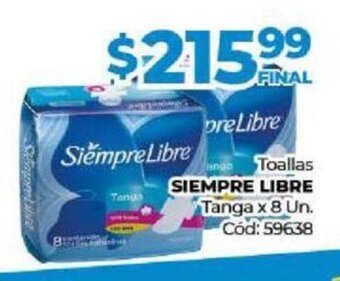 Diarco Toallas Siempre Libre oferta
