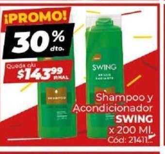 Diarco Shampoo y Acondicionador Swing oferta