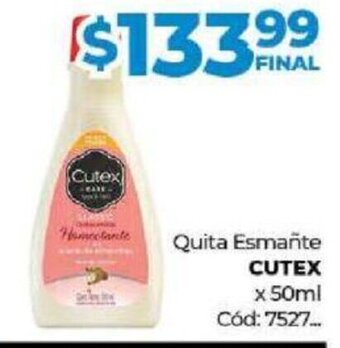Diarco Quita Esmañte Cutex oferta