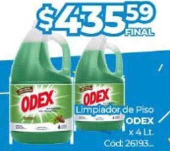 Diarco Limpiador de Piso Odex oferta